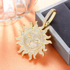 hiphop sun pendant