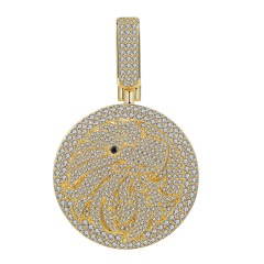 eagle coin pendant