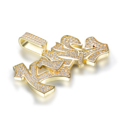 King Letter Pendant