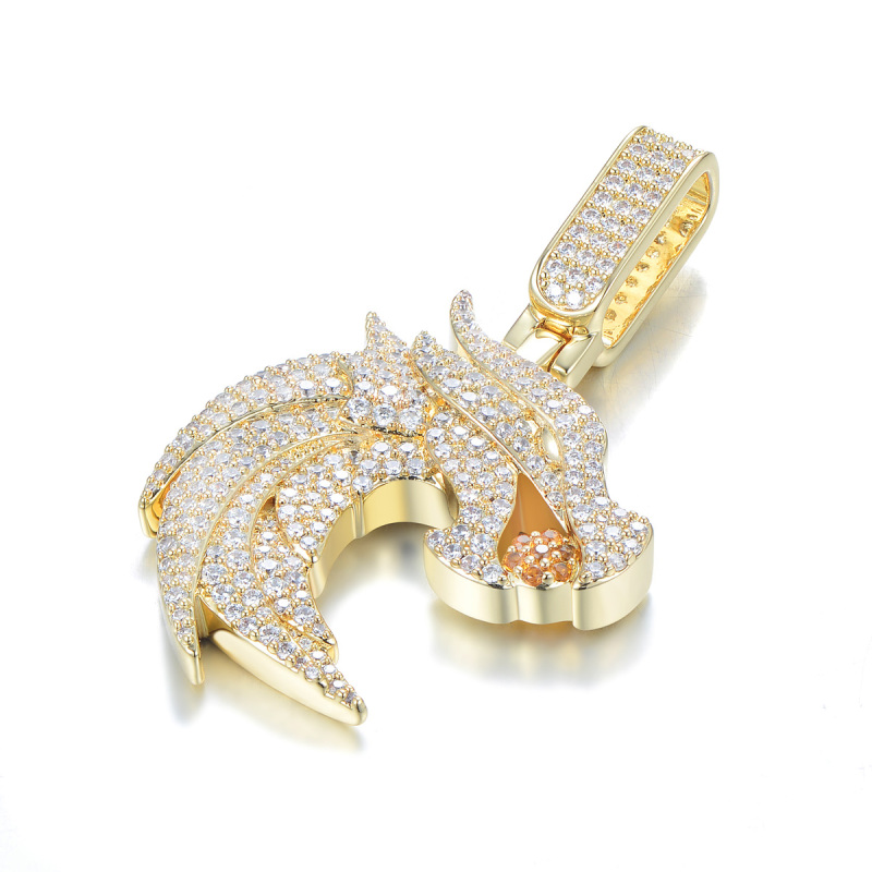 ice out dragon pendant