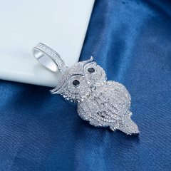 ice out owl pendant