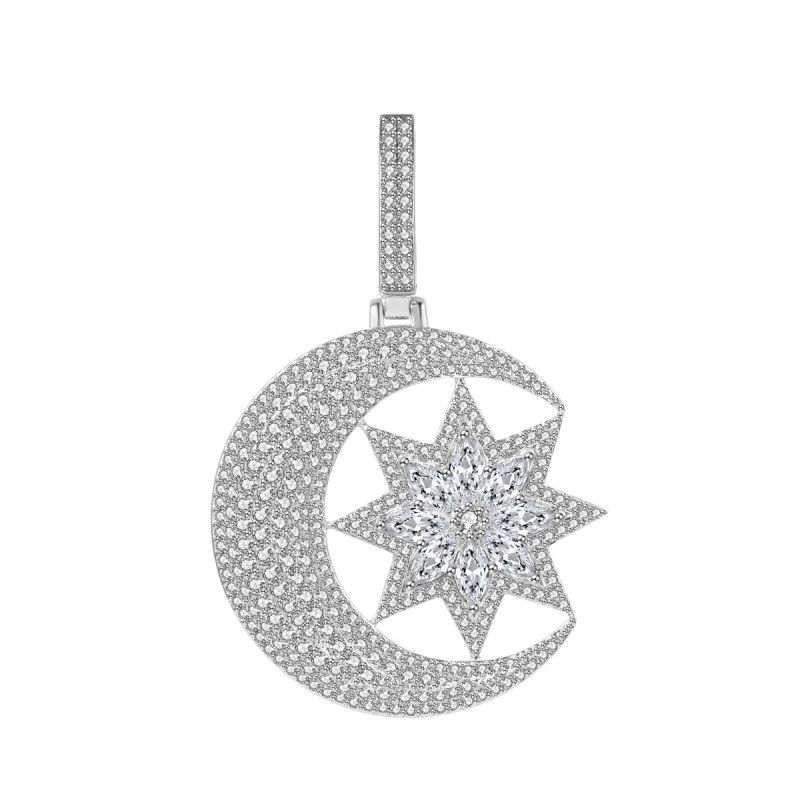 Islam mohammedanism crescent pendant