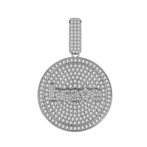brave coin pendant