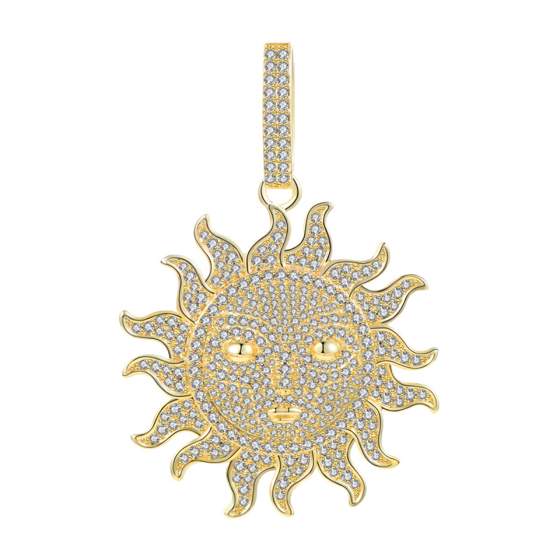 hiphop sun pendant