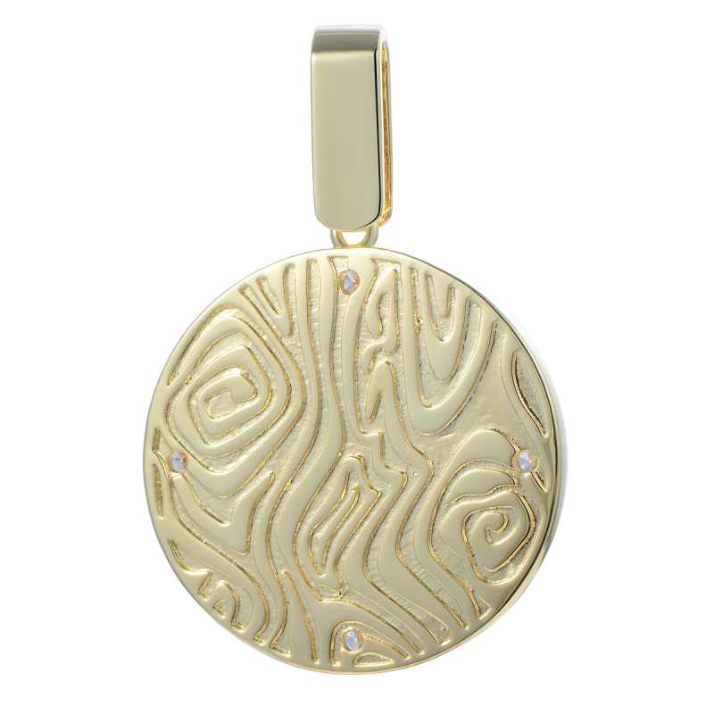 skate dog pendant