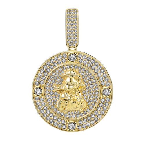 skate dog pendant