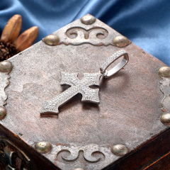 ICE Cross Pendant