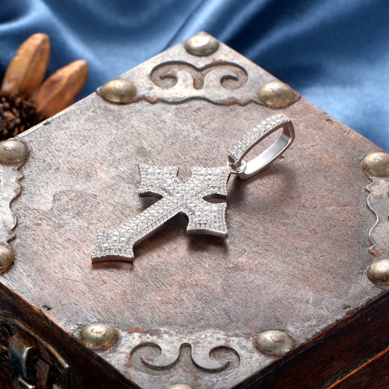 ICE Cross Pendant