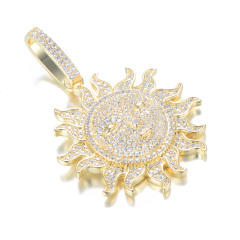 hiphop sun pendant