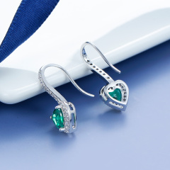 olive green love ear hook