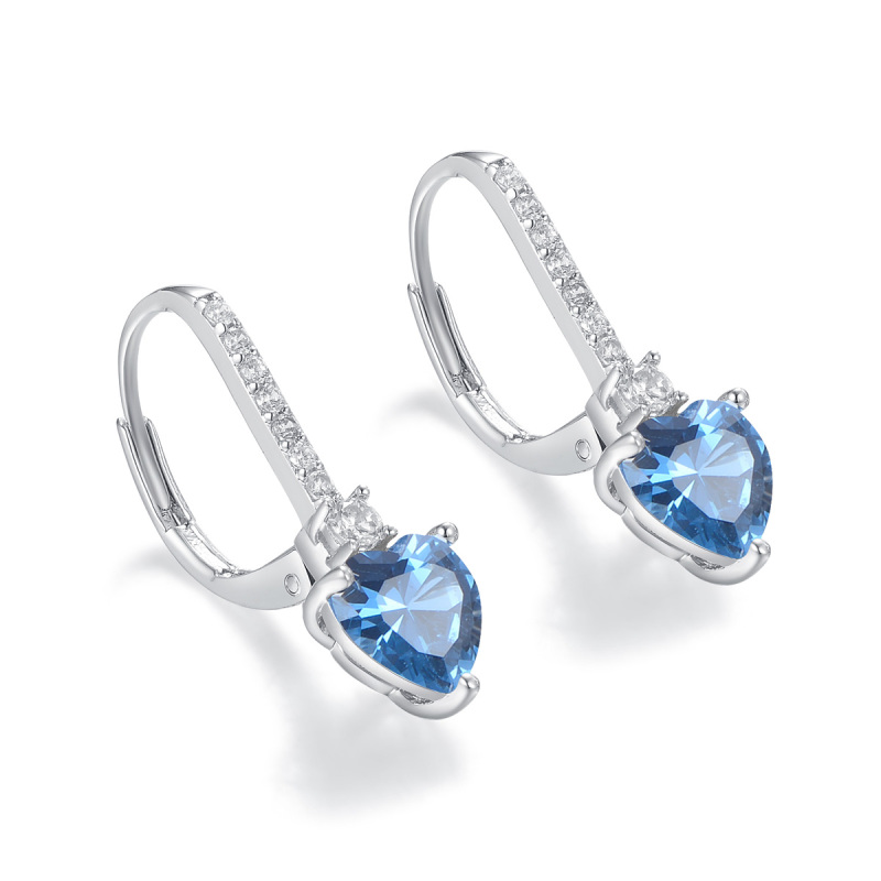 royalblue love earrings