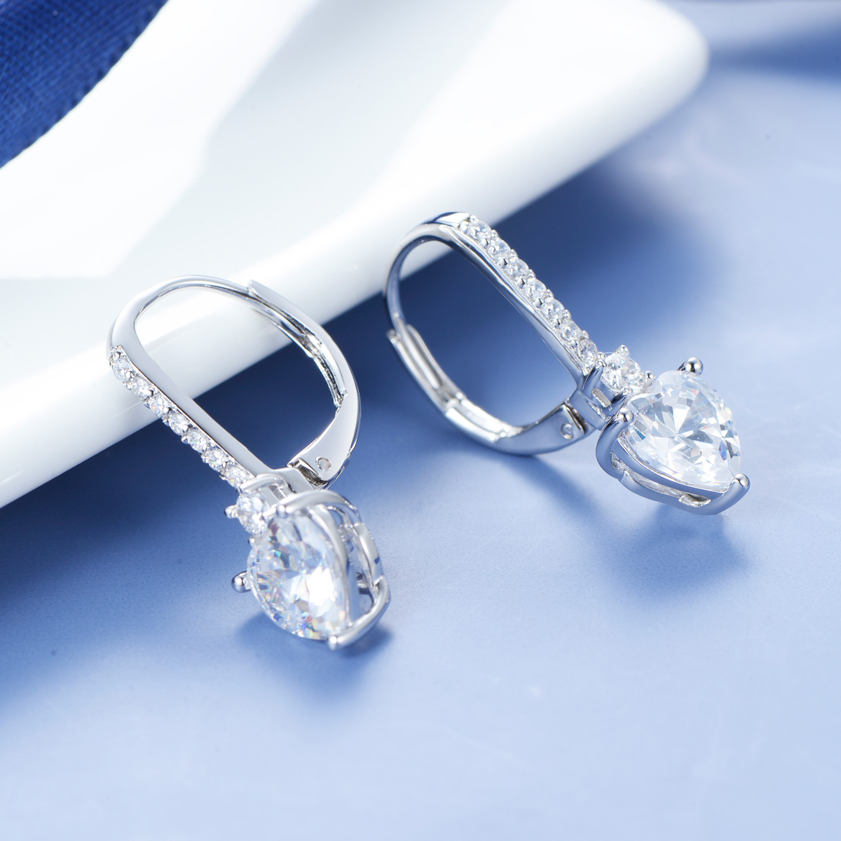 white love earrings