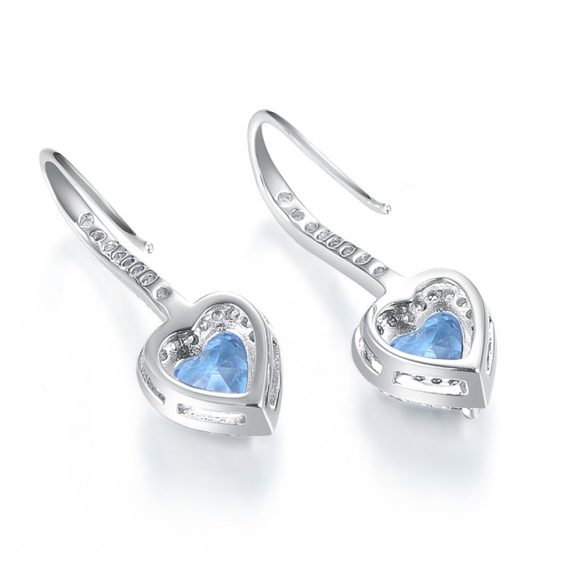 sapphire love ear hook