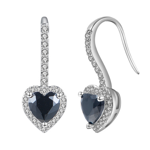 Black love ear hook