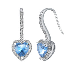 sapphire love ear hook