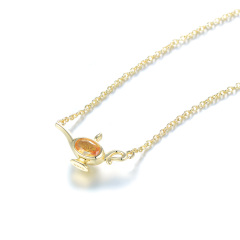 Nov. Birthstone Wonderful Lamp Necklace