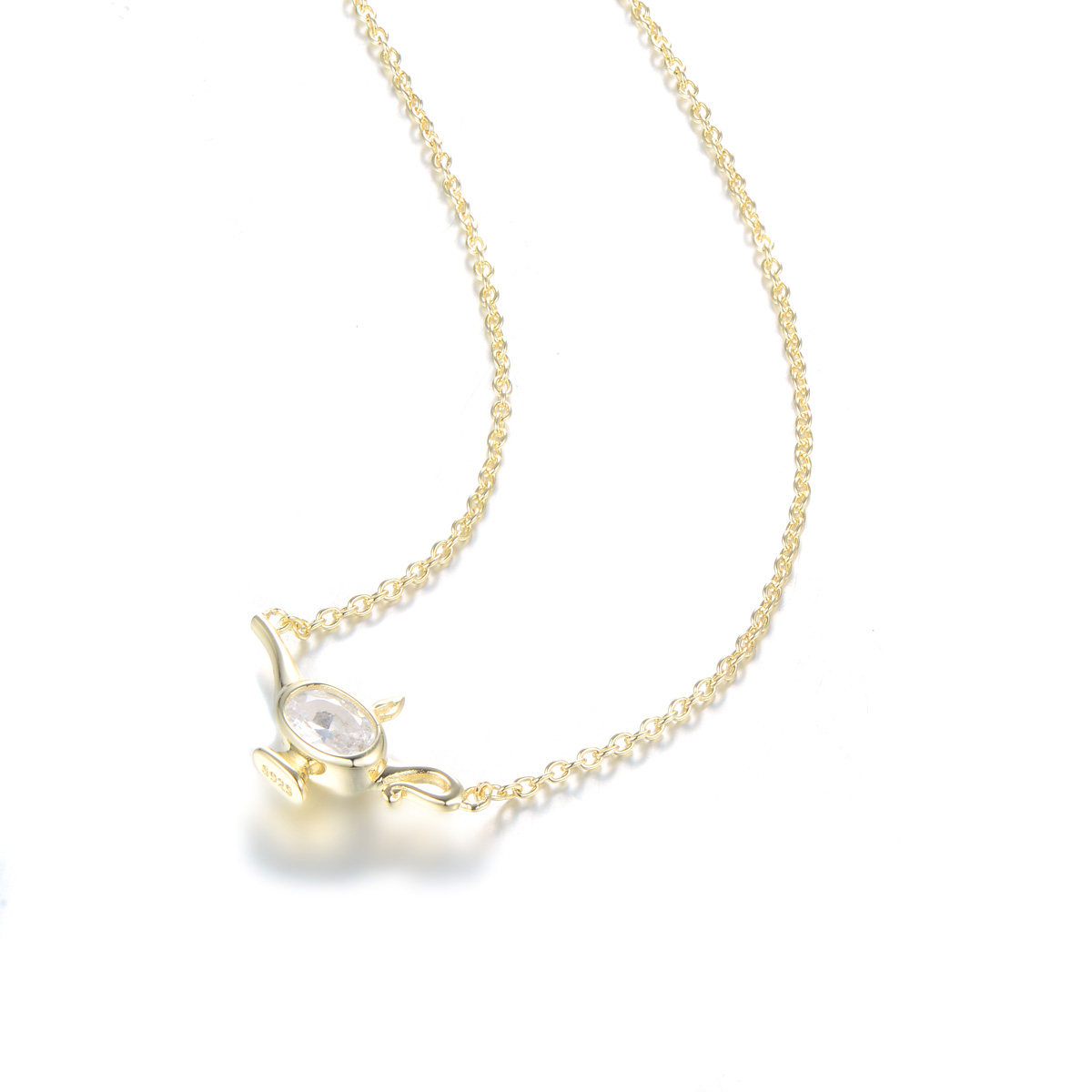 Apr. Birthstone Wonderful Lamp Necklace