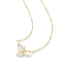 Apr. Birthstone Wonderful Lamp Necklace