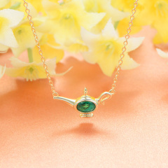 May. Birthstone Wonderful Lamp Necklace