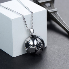 football pendant necklace