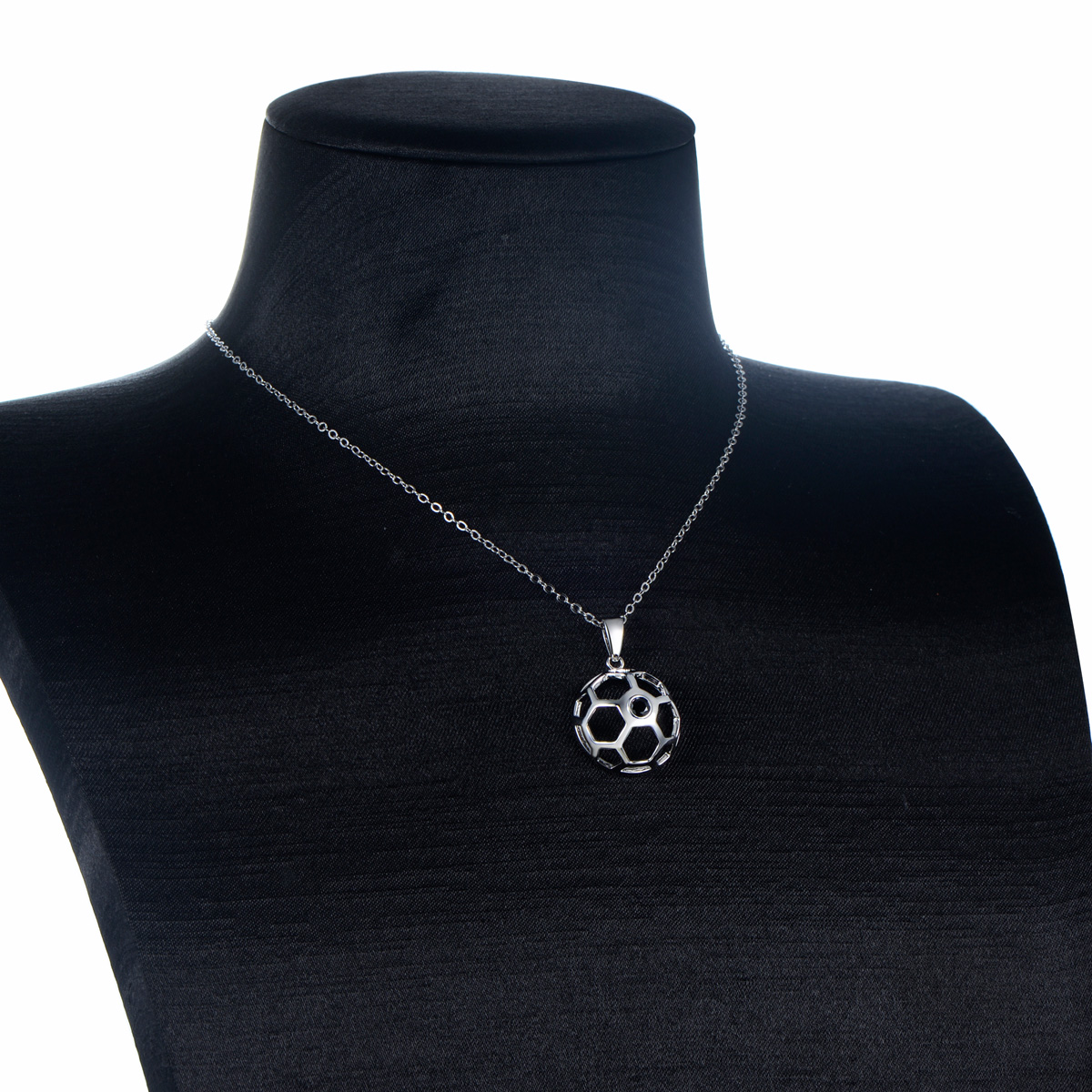 football pendant necklace