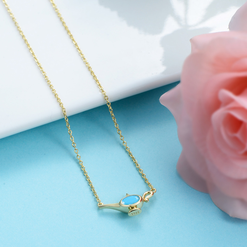 Dec. Birthstone Wonderful Lamp Necklace