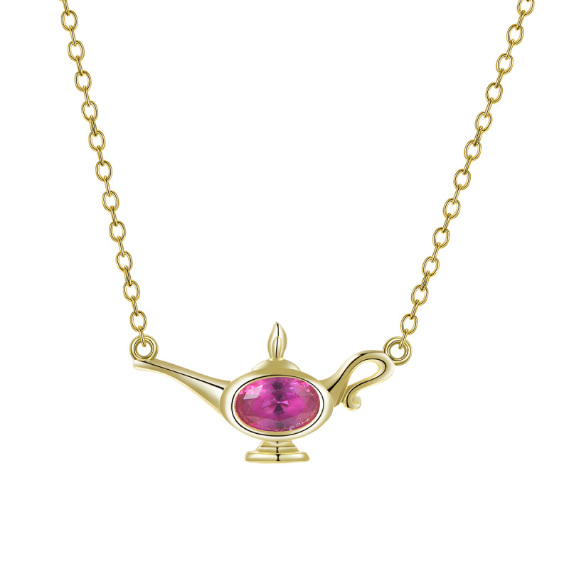 Jul. Birthstone Wonderful Lamp Necklace
