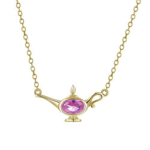 Oct. Birthstone Wonderful Lamp Necklace