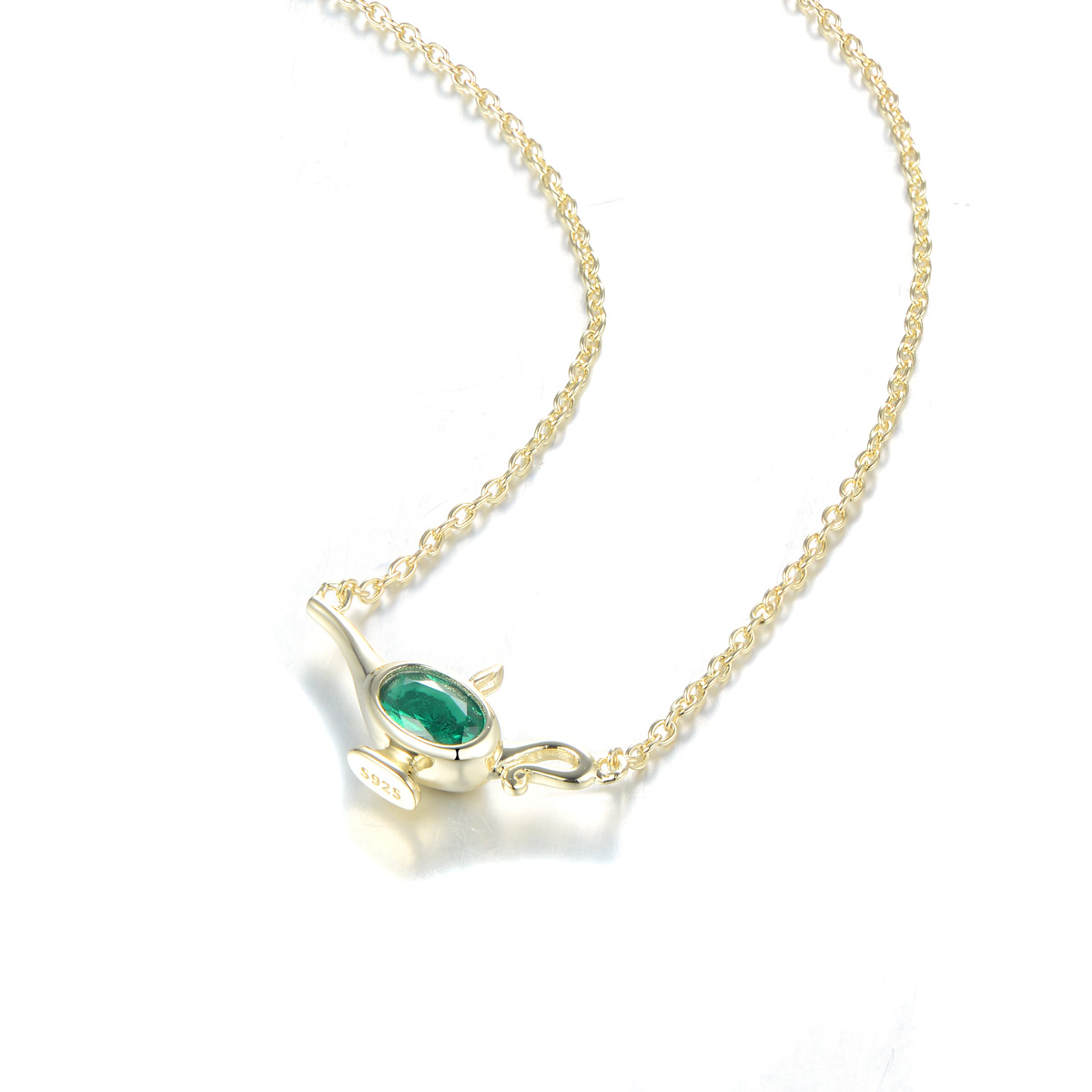 May. Birthstone Wonderful Lamp Necklace