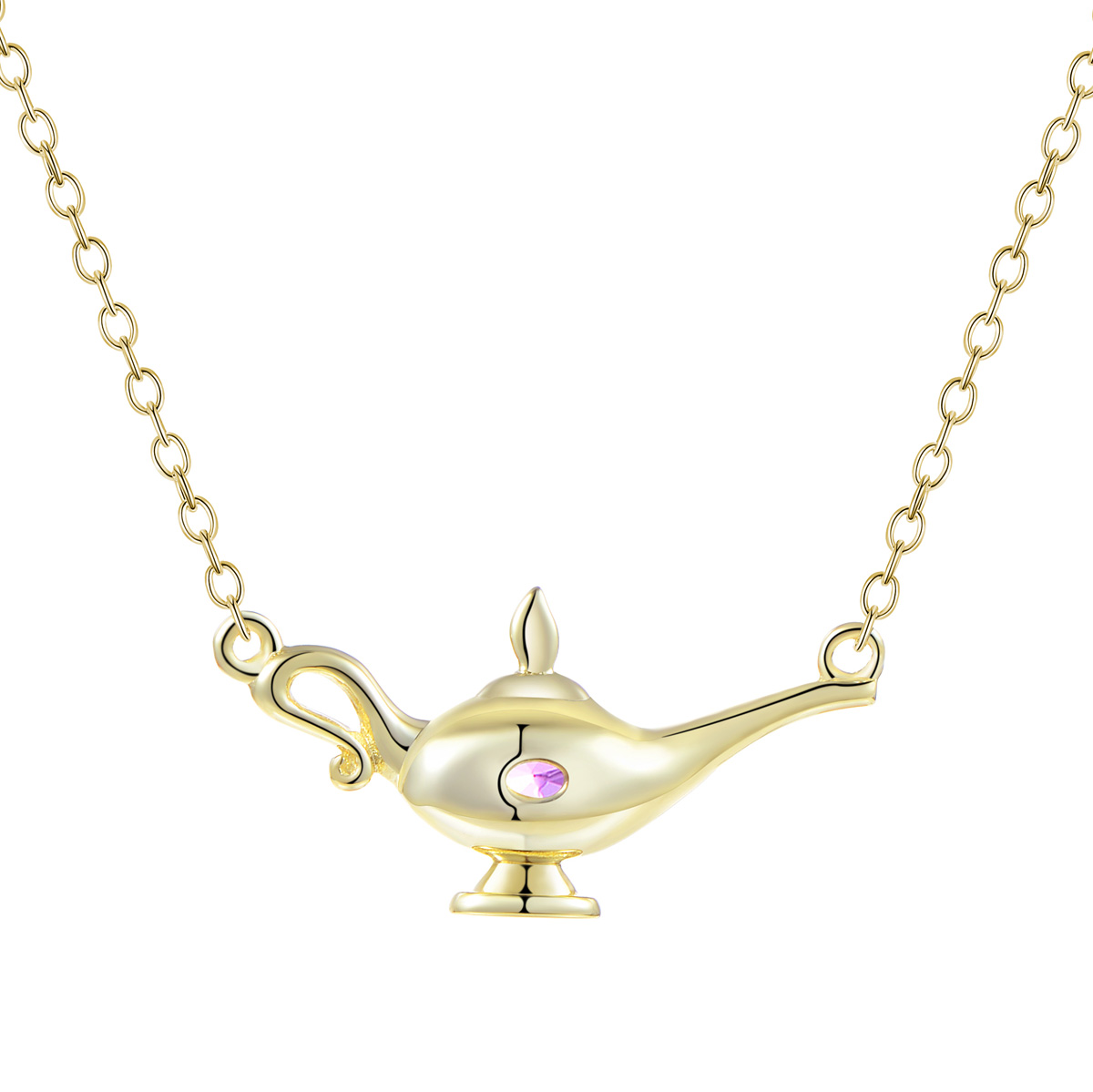 Oct. Birthstone Wonderful Lamp Necklace