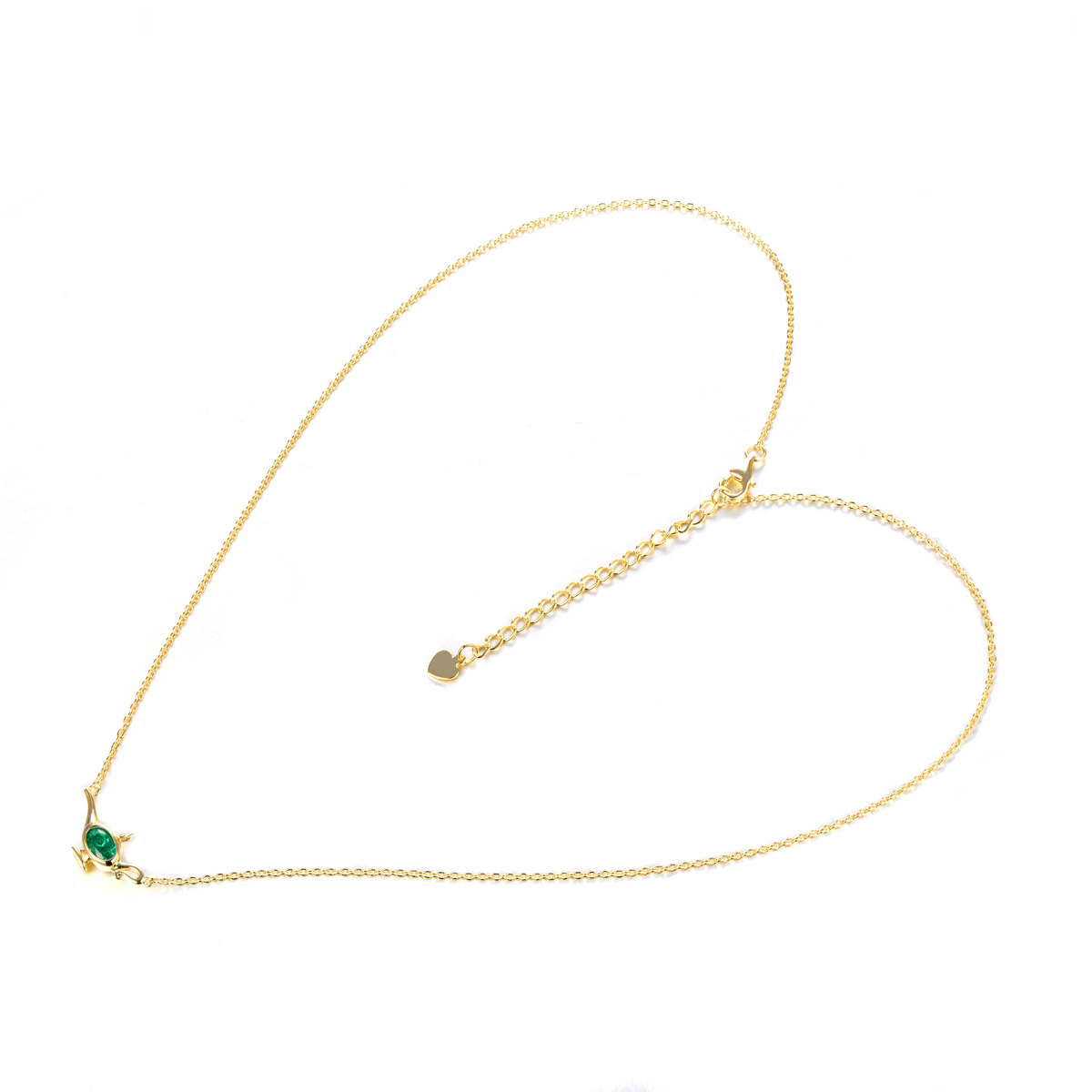 May. Birthstone Wonderful Lamp Necklace