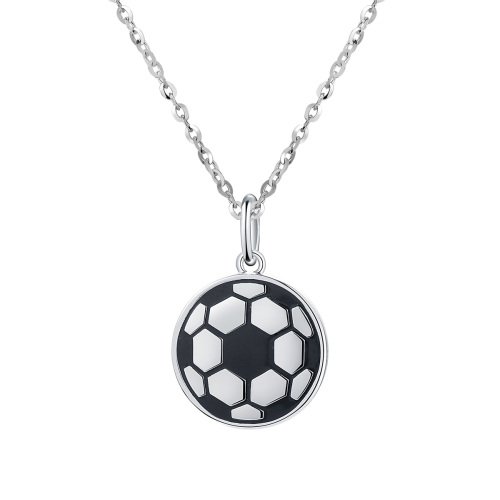 football pendant necklace