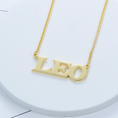 Custom Name Letter Necklace