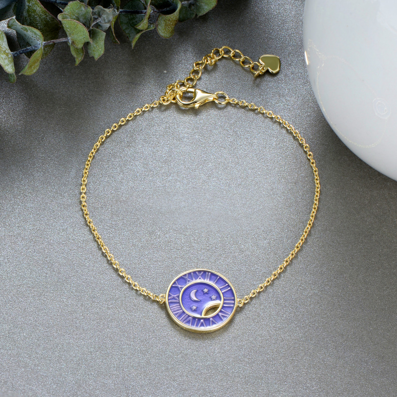 the stars moon clock bracelets