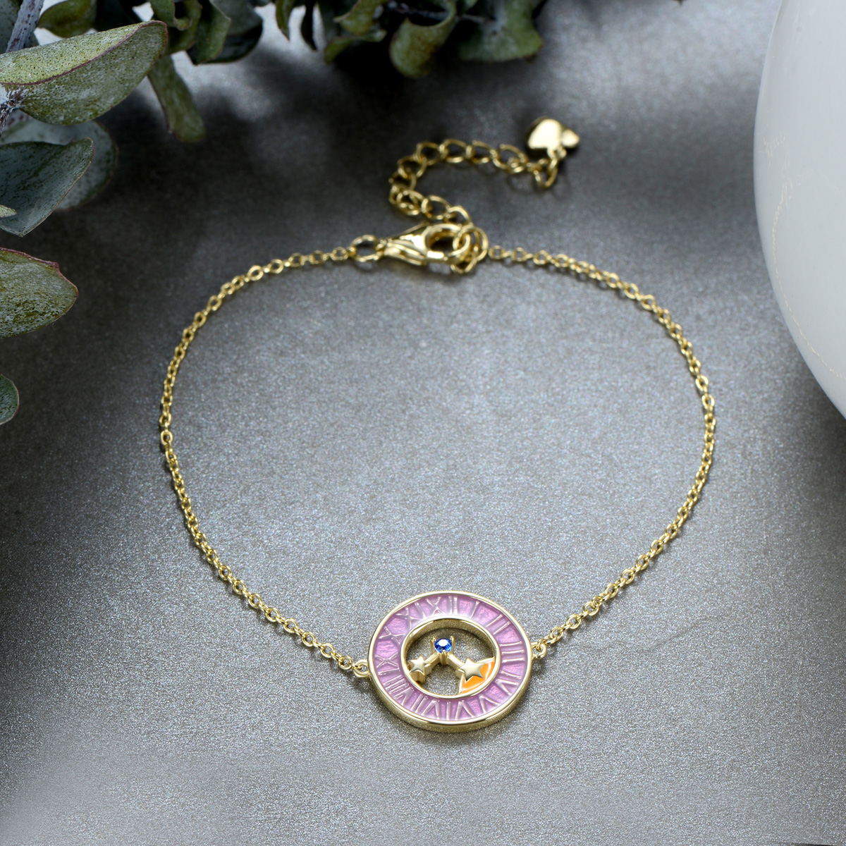 the stars moon clock bracelets