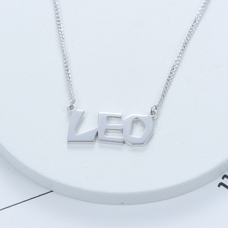Custom Name Letter Necklace