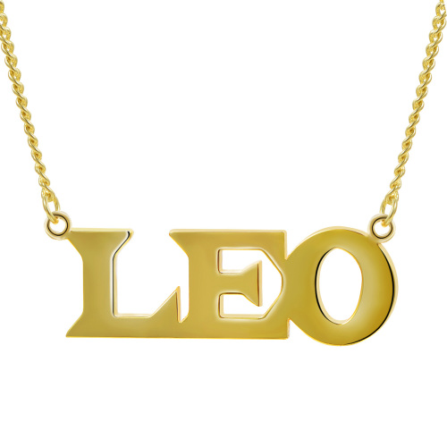 Custom Name Letter Necklace