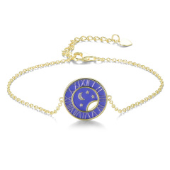 the stars moon clock bracelets