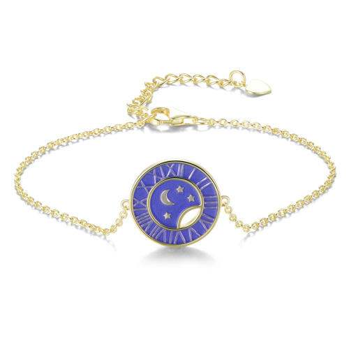 the stars moon clock bracelets