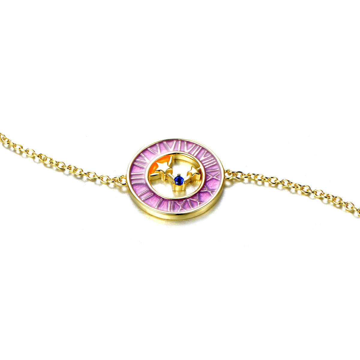 the stars moon clock bracelets
