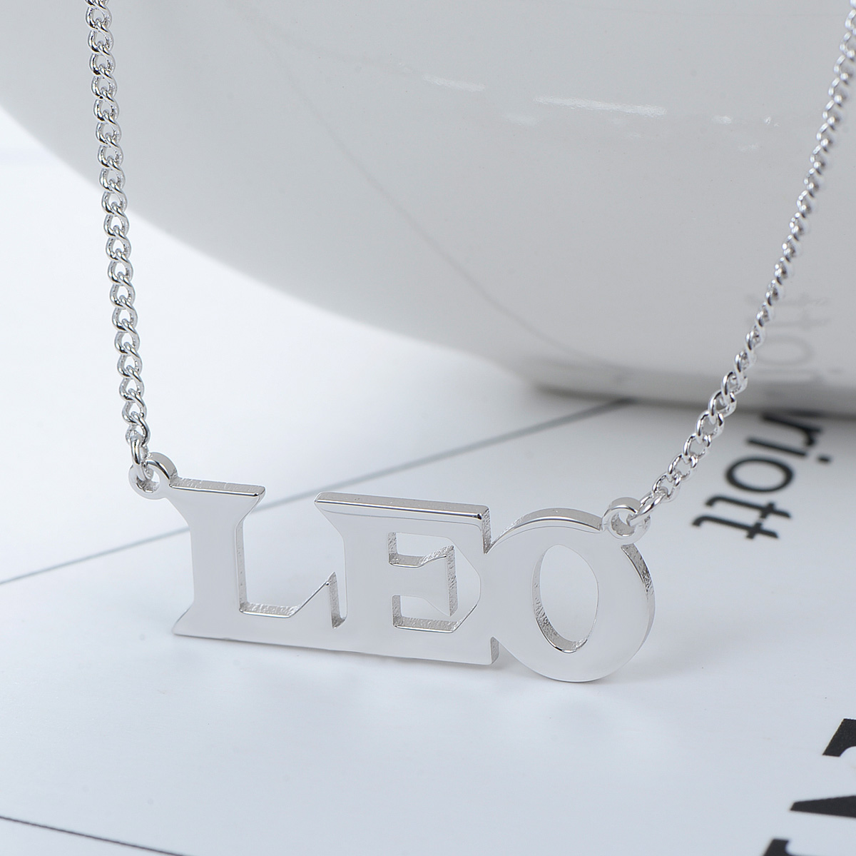 Custom Name Letter Necklace
