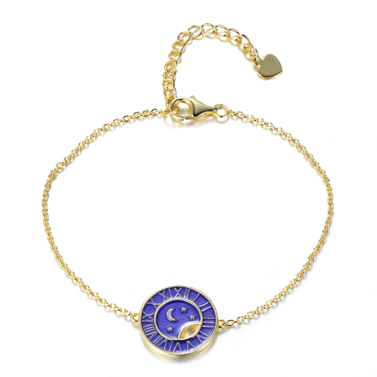 the stars moon clock bracelets