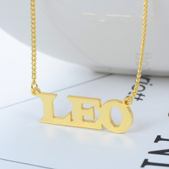 Custom Name Letter Necklace