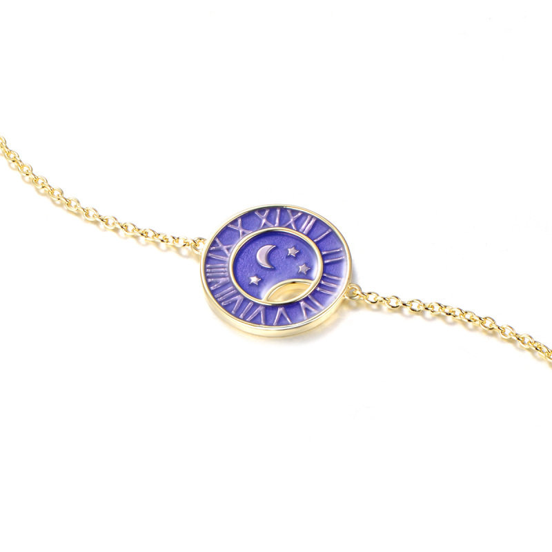 the stars moon clock bracelets