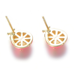 beetle studs earrings