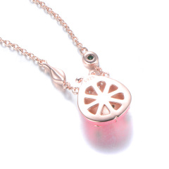 beetle pendant necklace