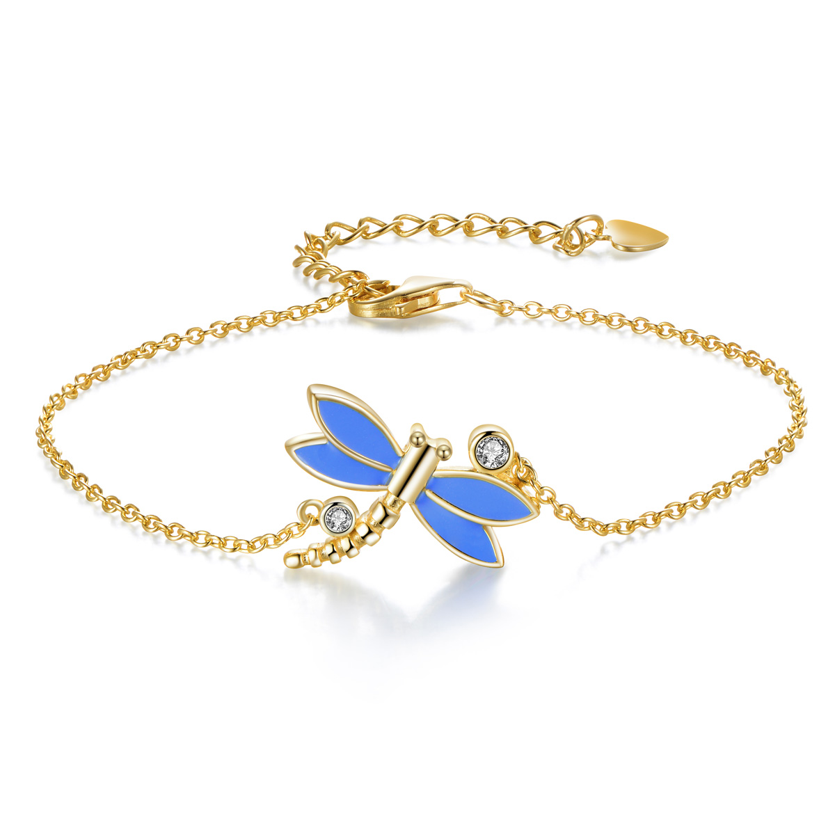 golden dragonfly bracelets
