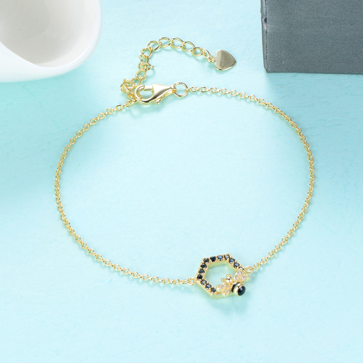 golden bee bracelets