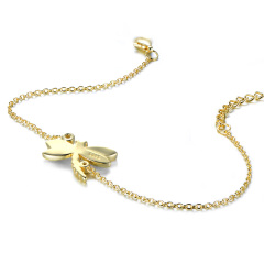 golden dragonfly bracelets