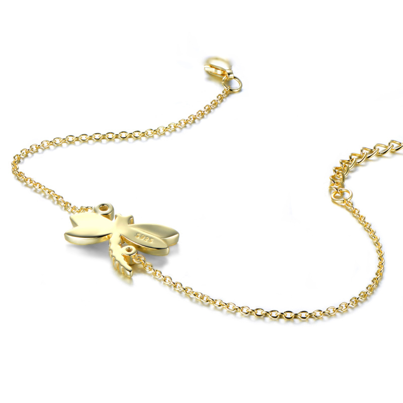 golden dragonfly bracelets